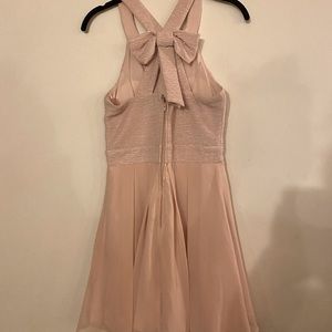 Light pink Le Chateau cocktail dress